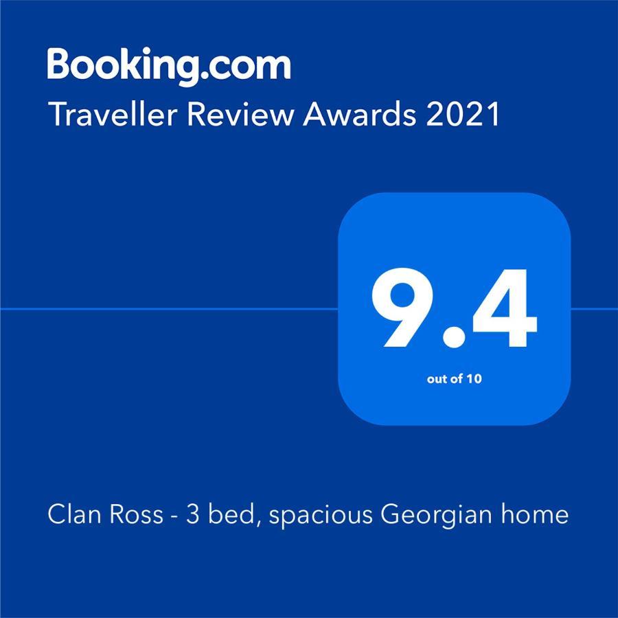 Clan Ross - 3 Bed, Spacious Georgian Home Стърлинг Екстериор снимка